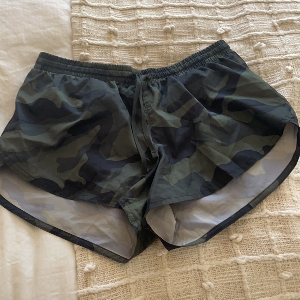 Athletic Camo Shorts